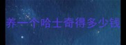 养一个哈士奇得多少钱