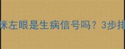 警惕猫咪眯左眼是生病信号吗3步排查健康隐患