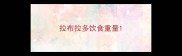 拉布拉多饮食重量