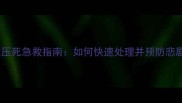 宠物被压死急救指南如何快速处理并预防悲剧发生