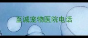 至诚宠物医院电话