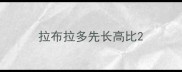 拉布拉多先长高比