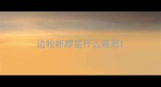 边牧断脖是什么意思