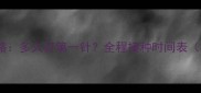 比熊犬幼犬疫苗全攻略多久打第一针全程接种时间表附打疫苗注意事项