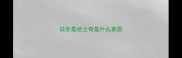 说你是哈士奇是什么意思
