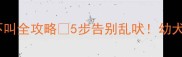 拉布拉多训练不叫全攻略5步告别乱吠幼犬成犬期都适用