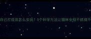 猫咪自己打疫苗怎么安抚5个科学方法让猫咪全程不抓挠不抗拒